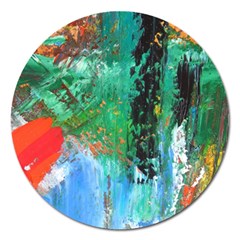 Garden  3 Magnet 5  (round) by WILLBIRDWELL