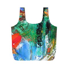 Garden  3 Full Print Recycle Bag (m) by WILLBIRDWELL