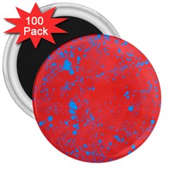 Blue Blood 3  Magnets (100 Pack) by WILLBIRDWELL