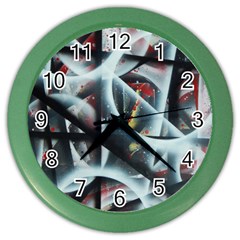 Oversight Color Wall Clock by WILLBIRDWELL