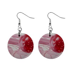 Red Dwarf Mini Button Earrings by WILLBIRDWELL