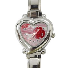 Red Dwarf Heart Italian Charm Watch by WILLBIRDWELL