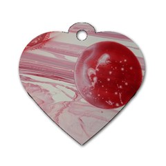 Red Dwarf Dog Tag Heart (two Sides) by WILLBIRDWELL