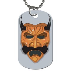 Mask India South Culture Dog Tag (Two Sides)