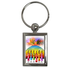 African American Women Key Chains (rectangle)  by AlteredStates