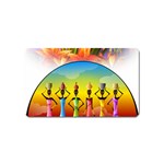 African American Women Magnet (Name Card) Front