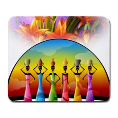 African American Women Large Mousepads