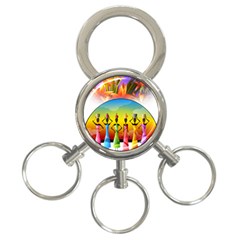 African American Women 3-ring Key Chains by AlteredStates