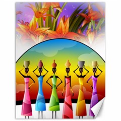 African American Women Canvas 12  X 16  by AlteredStates