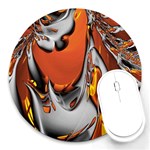 Special Fractal 24 Terra Round Mousepads Front