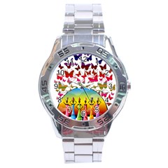 African Americn Art African American Women Stainless Steel Analogue Watch by AlteredStates