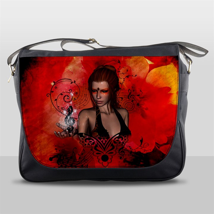 The Fairy Of Music Messenger Bag