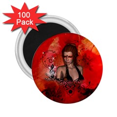 The Fairy Of Music 2 25  Magnets (100 Pack)  by FantasyWorld7