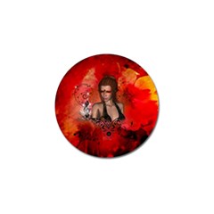 The Fairy Of Music Golf Ball Marker by FantasyWorld7