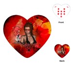 The Fairy Of Music Playing Cards (Heart) Front