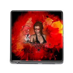 The Fairy Of Music Memory Card Reader (square 5 Slot) by FantasyWorld7