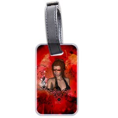 The Fairy Of Music Luggage Tags (two Sides) by FantasyWorld7