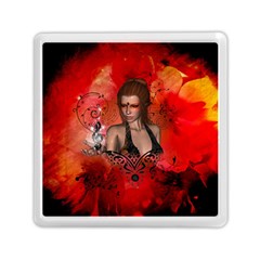 The Fairy Of Music Memory Card Reader (square) by FantasyWorld7