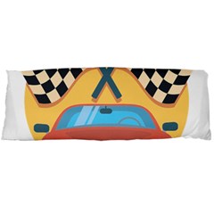 Automobile Car Checkered Drive Body Pillow Case (Dakimakura)