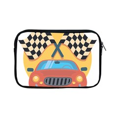 Automobile Car Checkered Drive Apple iPad Mini Zipper Cases