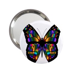 Abstract Animal Art Butterfly 2.25  Handbag Mirrors