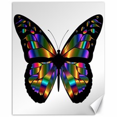 Abstract Animal Art Butterfly Canvas 16  x 20 