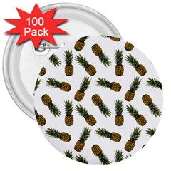 Pinapples 3  Buttons (100 Pack)  by snowwhitegirl