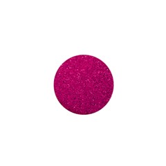 Hot Pink Glitter 1  Mini Buttons