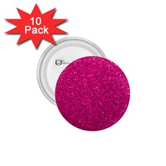 Hot Pink Glitter 1.75  Buttons (10 pack)