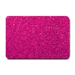 Hot Pink Glitter Small Doormat 