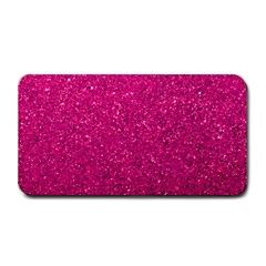 Hot Pink Glitter Medium Bar Mats