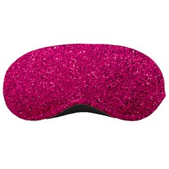 Hot Pink Glitter Sleeping Masks by snowwhitegirl