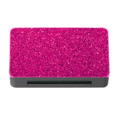 Hot Pink Glitter Memory Card Reader with CF