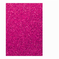 Hot Pink Glitter Small Garden Flag (Two Sides)