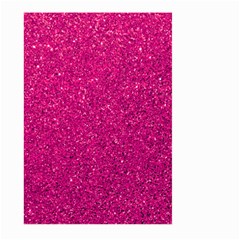 Hot Pink Glitter Large Garden Flag (Two Sides)