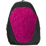 Hot Pink Glitter Backpack Bag Front