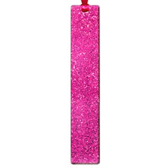 Hot Pink Glitter Large Book Marks