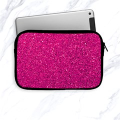 Hot Pink Glitter Apple iPad Mini Zipper Cases