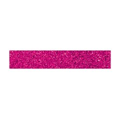 Hot Pink Glitter Flano Scarf (mini) by snowwhitegirl