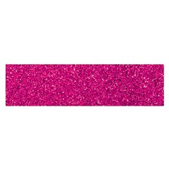 Hot Pink Glitter Satin Scarf (oblong) by snowwhitegirl