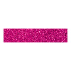 Hot Pink Glitter Velvet Scrunchie