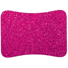 Hot Pink Glitter Velour Seat Head Rest Cushion by snowwhitegirl