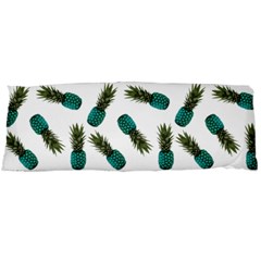 Pinapples Teal Body Pillow Case (dakimakura) by snowwhitegirl