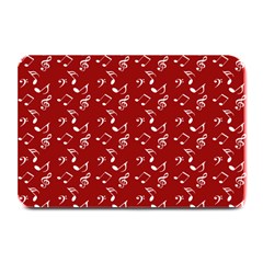 Red White Music Plate Mats by snowwhitegirl