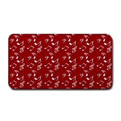 Red White Music Medium Bar Mats by snowwhitegirl