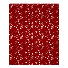 Red White Music Shower Curtain 60  X 72  (medium) 