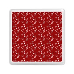 Red White Music Memory Card Reader (square) by snowwhitegirl