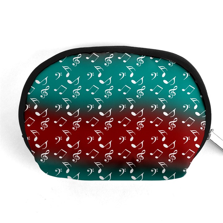 Red Teal Music Accessory Pouch (Medium)