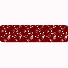 Burgundy Music Large Bar Mats by snowwhitegirl