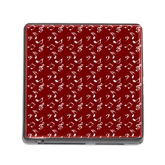 Burgundy Music Memory Card Reader (square 5 Slot) by snowwhitegirl